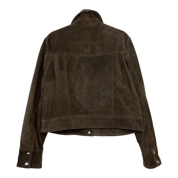 Mango Brown Suede Jacket - Picture 8 of 16
